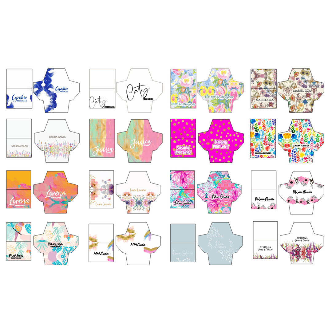 Colección Digital - Sobres Cuadrados + Flip Cards - Imagen 2