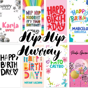 Colección Digital - Hip Hip Hurray