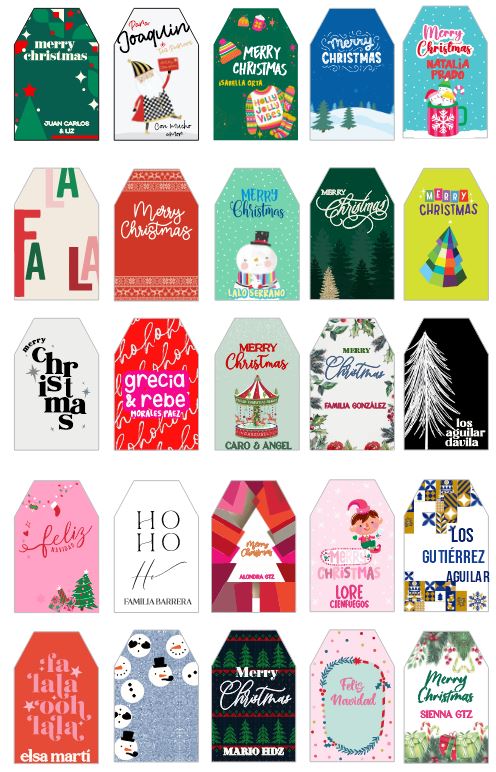 Colección Digital - Tags Navideños - Imagen 3
