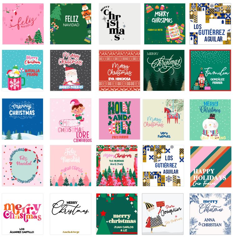 Colección Digital - Tarjetas Navideñas - Imagen 3